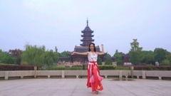 霜雪千年舞蹈视频,穿越时空的绝美演绎